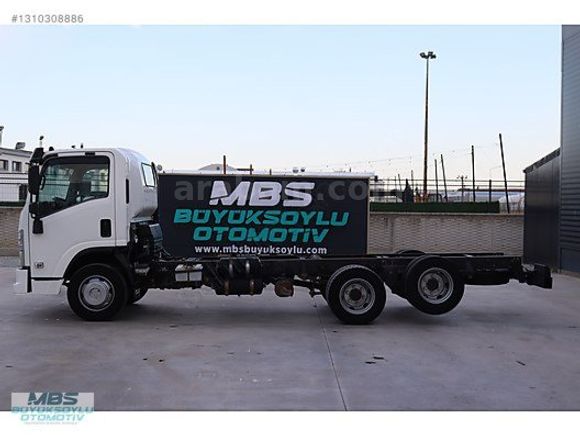 MBS BÜYÜKSOYLU'DAN 2012 ISUZU NPR 3D 10 TEKER ŞASE KAMYON