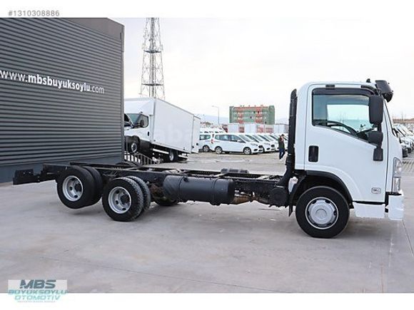 MBS BÜYÜKSOYLU'DAN 2012 ISUZU NPR 3D 10 TEKER ŞASE KAMYON