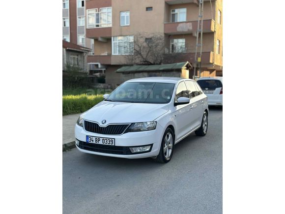 Düşük km temiz aile aracı Rapid 1.6 tdi 