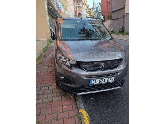Sahibinden Peugeot Rifter 1.5 BlueHDI GT 2023 Model İstanbul 19.000 km Gri (titanyum)
