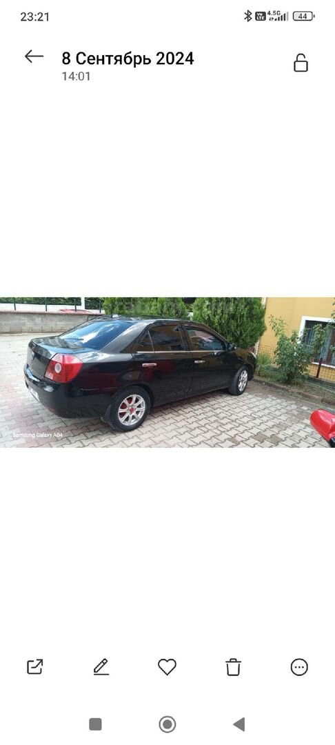 Sahibinden Geely Familia 1.5 Comfort 2010 Model Bursa 164.000 km Siyah 1