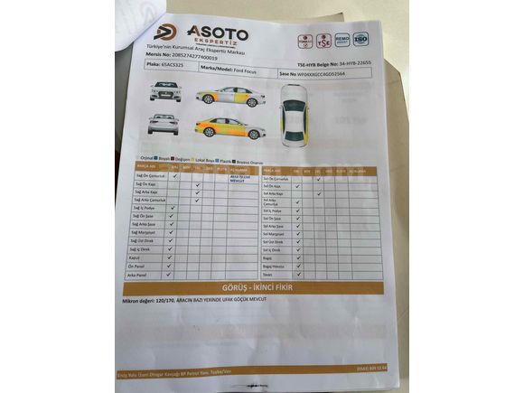 Sahibinden Ford Focus 1.5 TDCi Titanium 2016 Model 