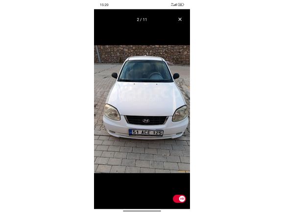 Sahibinden Hyundai Accent 1.5 CRDi Admire 2006 Model  251.000 km Beyaz