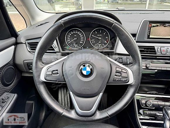 2015 İLKEL BMW 216d YETKİLİ SERVİS BKMLI SUNROOF 65binKM BOYASIZ