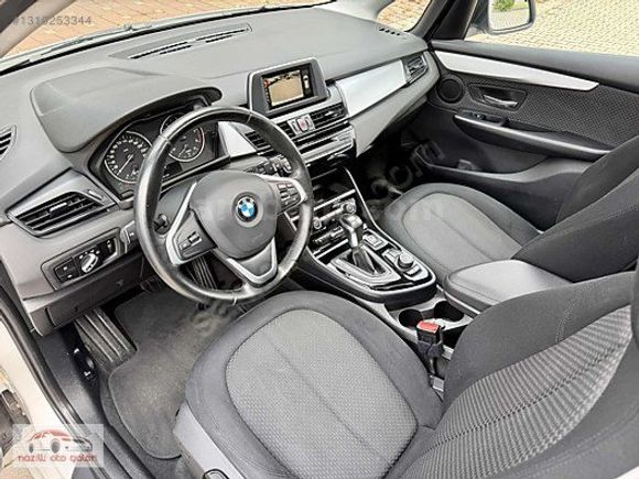 2015 İLKEL BMW 216d YETKİLİ SERVİS BKMLI SUNROOF 65binKM BOYASIZ