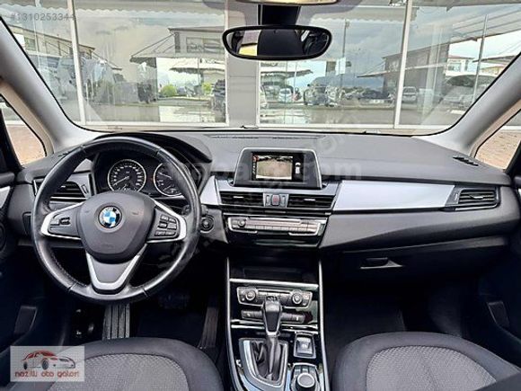 2015 İLKEL BMW 216d YETKİLİ SERVİS BKMLI SUNROOF 65binKM BOYASIZ