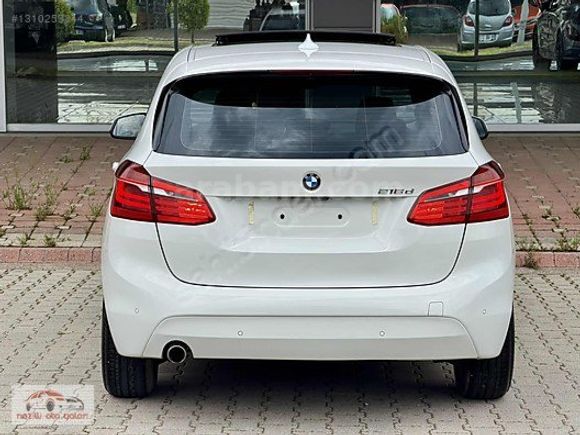 2015 İLKEL BMW 216d YETKİLİ SERVİS BKMLI SUNROOF 65binKM BOYASIZ
