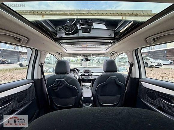 2015 İLKEL BMW 216d YETKİLİ SERVİS BKMLI SUNROOF 65binKM BOYASIZ