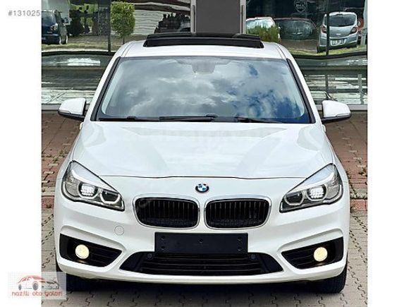 2015 İLKEL BMW 216d YETKİLİ SERVİS BKMLI SUNROOF 65binKM BOYASIZ