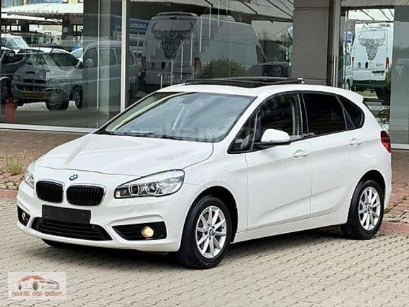 2015 İLKEL BMW 216d YETKİLİ SERVİS BKMLI SUNROOF 65binKM BOYASIZ