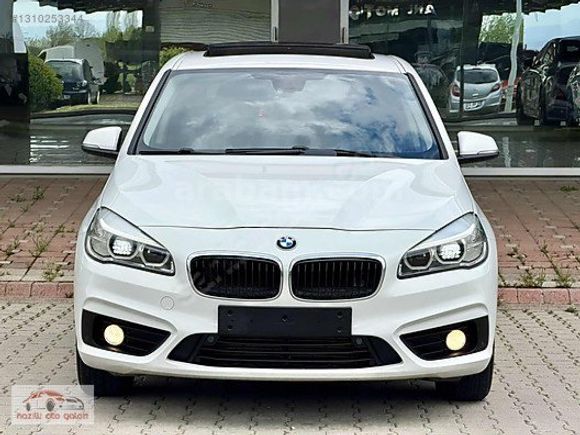2015 İLKEL BMW 216d YETKİLİ SERVİS BKMLI SUNROOF 65binKM BOYASIZ