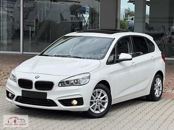 2015 İLKEL BMW 216d YETKİLİ SERVİS BKMLI SUNROOF 65binKM BOYASIZ