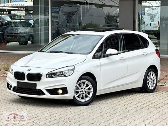 2015 İLKEL BMW 216d YETKİLİ SERVİS BKMLI SUNROOF 65binKM BOYASIZ