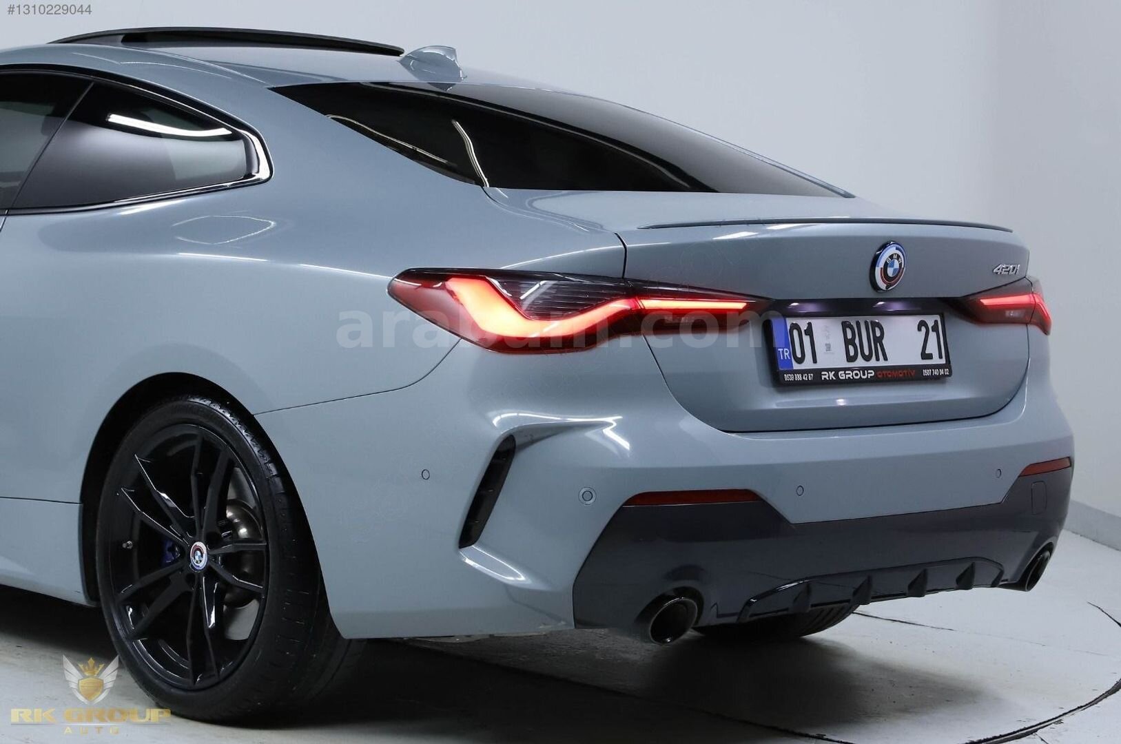 Galeriden BMW 4 Serisi 420i M Sport 2023 Model Adana 32.500 km Gri 6