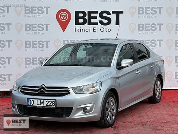 BEST 2.EL'DEN %0 FAİZ ORANI İLE CİTROEN C-ELYSEE 1.6 (2016)