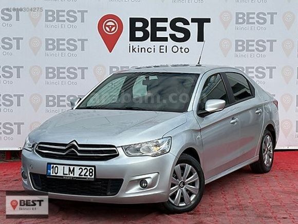 BEST 2.EL'DEN %0 FAİZ ORANI İLE CİTROEN C-ELYSEE 1.6 (2016)