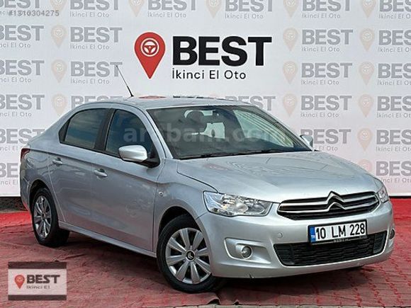 BEST 2.EL'DEN %0 FAİZ ORANI İLE CİTROEN C-ELYSEE 1.6 (2016)