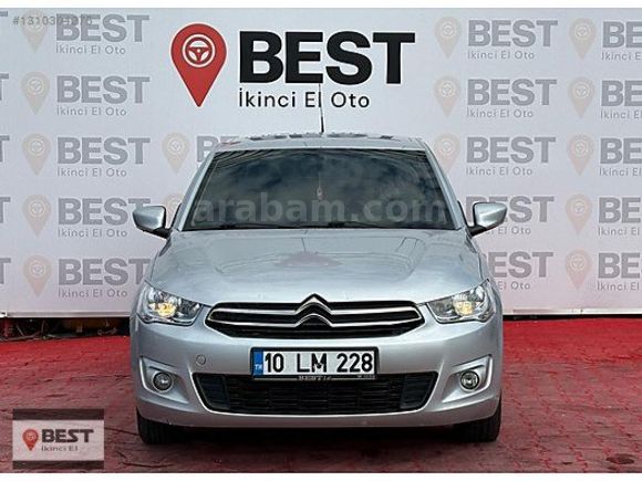 BEST 2.EL'DEN %0 FAİZ ORANI İLE CİTROEN C-ELYSEE 1.6 (2016)