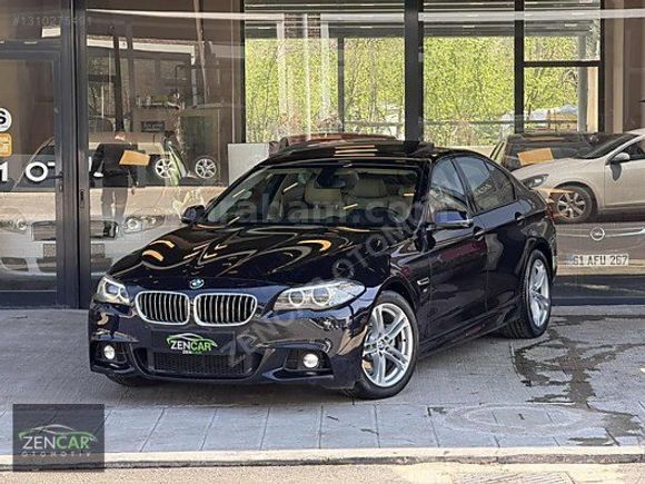 |ZENCAR| 2015 BMW 5.20i EXECUTİVE M SPORT BOYASIZ 12 TAKSİT
