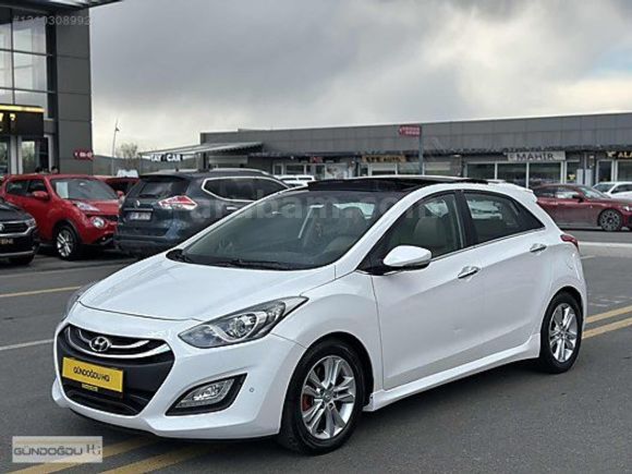 145.000KM HYUNDAİ İ30 1.6CRDİ ELİT CAM TAVAN BEYAZ İÇİ KREM