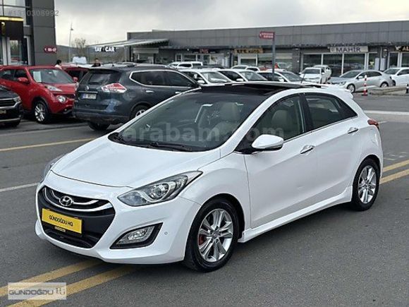 145.000KM HYUNDAİ İ30 1.6CRDİ ELİT CAM TAVAN BEYAZ İÇİ KREM