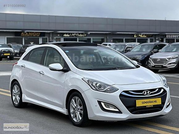 145.000KM HYUNDAİ İ30 1.6CRDİ ELİT CAM TAVAN BEYAZ İÇİ KREM