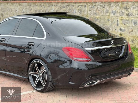 OTORİTE 2015 M BENZ C200D AMG ISITMA+DİKİŞLİ TRPTO+TOUCHPAD+19'