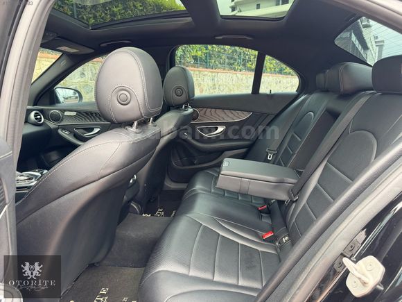 OTORİTE 2015 M BENZ C200D AMG ISITMA+DİKİŞLİ TRPTO+TOUCHPAD+19'
