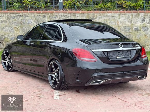 OTORİTE 2015 M BENZ C200D AMG ISITMA+DİKİŞLİ TRPTO+TOUCHPAD+19'