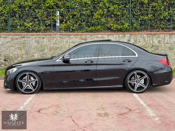 OTORİTE 2015 M BENZ C200D AMG ISITMA+DİKİŞLİ TRPTO+TOUCHPAD+19'