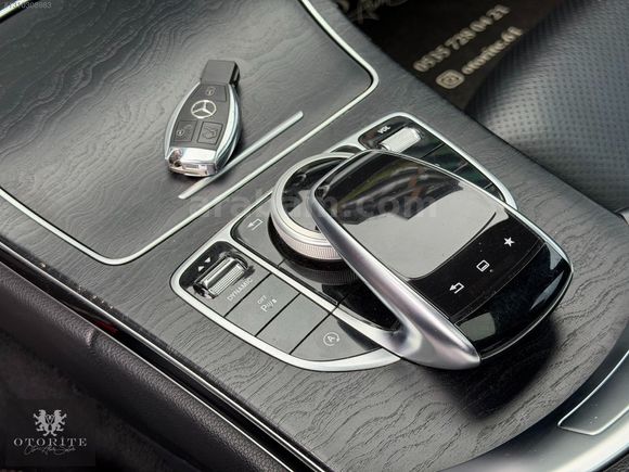 OTORİTE 2015 M BENZ C200D AMG ISITMA+DİKİŞLİ TRPTO+TOUCHPAD+19'
