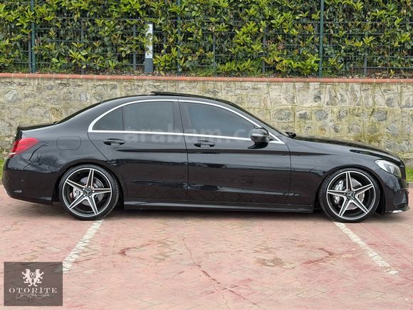 OTORİTE 2015 M BENZ C200D AMG ISITMA+DİKİŞLİ TRPTO+TOUCHPAD+19'