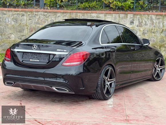 OTORİTE 2015 M BENZ C200D AMG ISITMA+DİKİŞLİ TRPTO+TOUCHPAD+19'