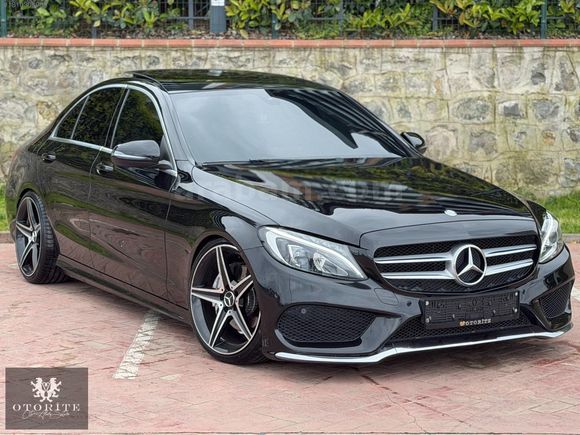 OTORİTE 2015 M BENZ C200D AMG ISITMA+DİKİŞLİ TRPTO+TOUCHPAD+19'