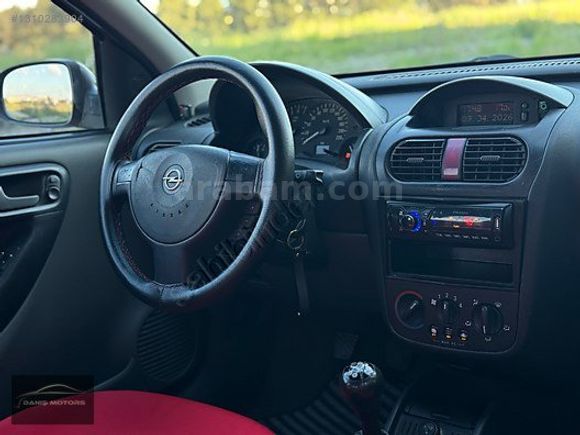 2001 OPEL CORSA 1.4İ 16V COMFORT KLİMALI TEK KAPI