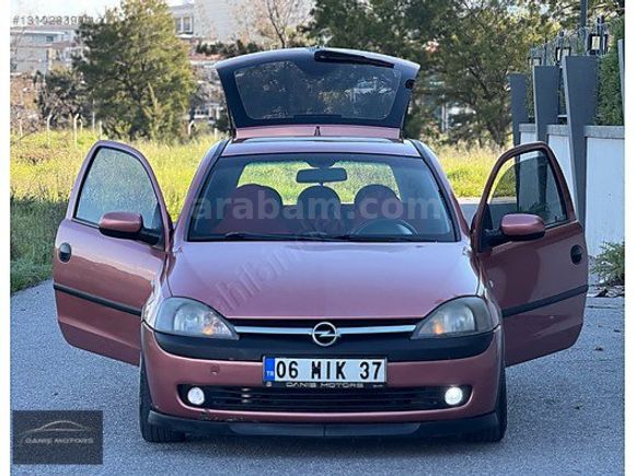 2001 OPEL CORSA 1.4İ 16V COMFORT KLİMALI TEK KAPI