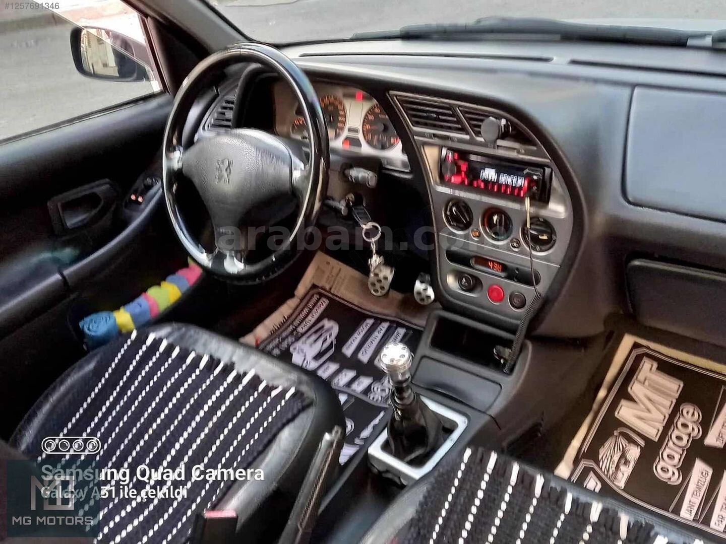 Galeriden Peugeot 306 2.0 S 16 1998 Model Elazığ 167.000 km Gri 6