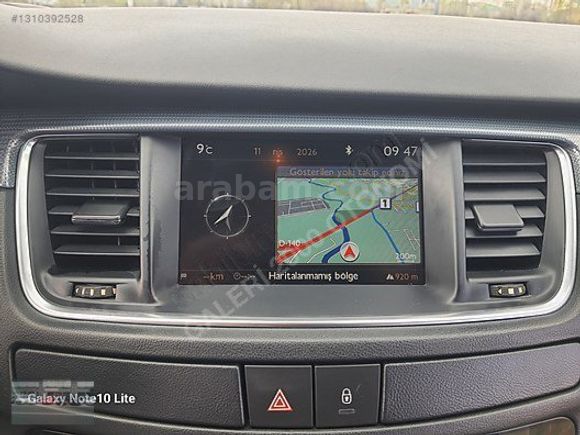 2012 PEUGEOT 508 1,6 E-HDİ ACTİVE OTOMATİK VİTES FULL BAKIMLI