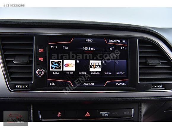365BİN PEŞİN 36AY KREDİ İMKANIYLA SEAT LEON STYLE 1.2 TSİ