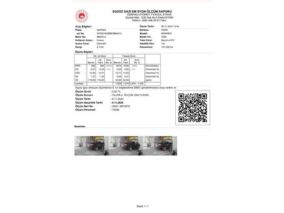Sahibinden Ford Mondeo 1.6 Titanium 2009 Model  211.900 km Siyah