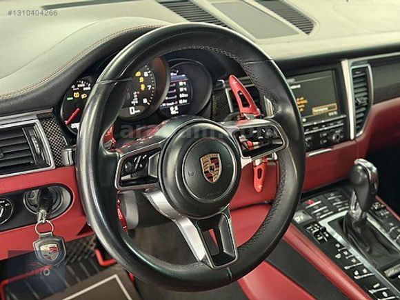 2016 ÇKŞ PORSCHE MACAN BAYİ TAM DOLU KIRMIZI DERİ SOĞUTMA HATASZ