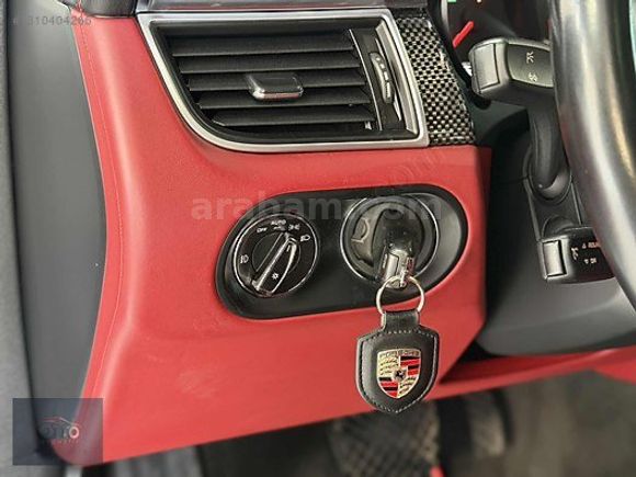2016 ÇKŞ PORSCHE MACAN BAYİ TAM DOLU KIRMIZI DERİ SOĞUTMA HATASZ