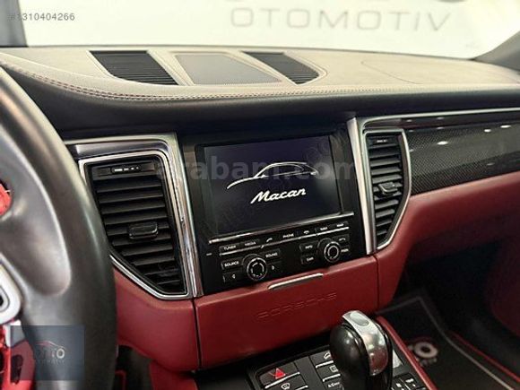 2016 ÇKŞ PORSCHE MACAN BAYİ TAM DOLU KIRMIZI DERİ SOĞUTMA HATASZ