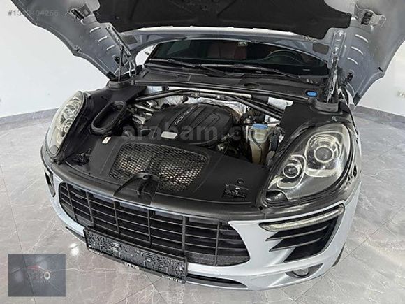2016 ÇKŞ PORSCHE MACAN BAYİ TAM DOLU KIRMIZI DERİ SOĞUTMA HATASZ