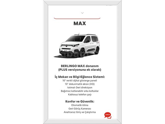 Sahibinden Citroen Berlingo 1.5 BlueHDI 2025 Model  11.100 km Beyaz