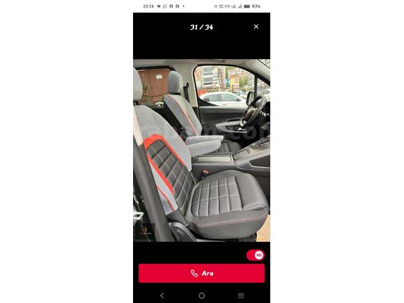 Sahibinden Citroen Berlingo 1.5 BlueHDI 2025 Model  11.100 km Beyaz