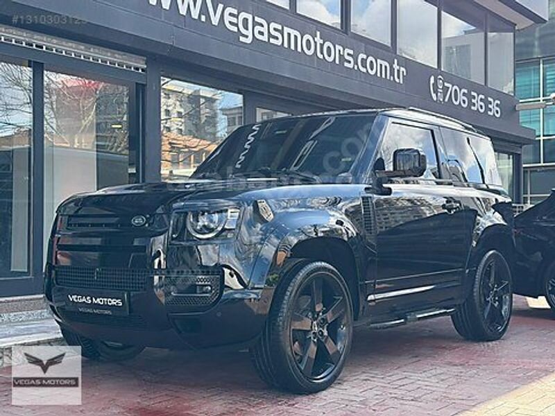 Galeriden Land Rover Defender 90 3.0 D 2022 Model İstanbul 57.000 km Siyah