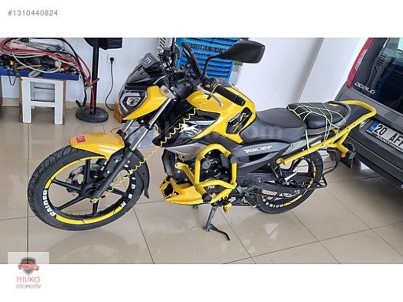 Galeriden TVS Raider 125 2024 Model Denizli 100 km Sarı - 39575287