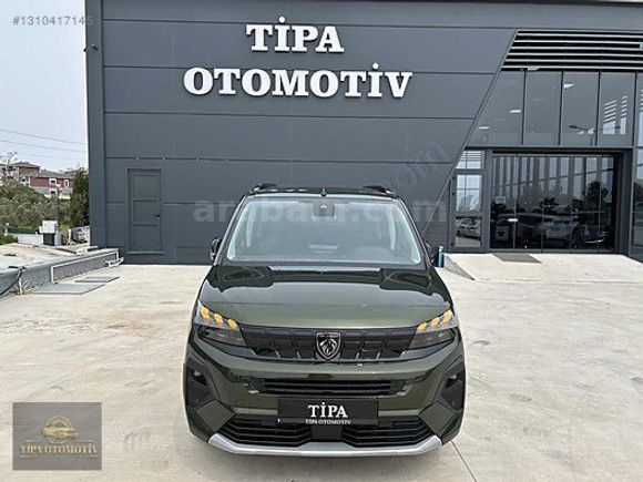 TİPA OTOMOTİV 2025 PEUGEOT RİFTER GT 1.5 DİZEL CAM TAVAN OT.VİT