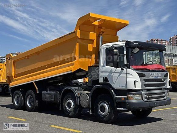 NEŞELİ'DEN *K.K.18 AY TAKSİT* 2015 SCANIA P 400 MANUEL+AC+HARDOX